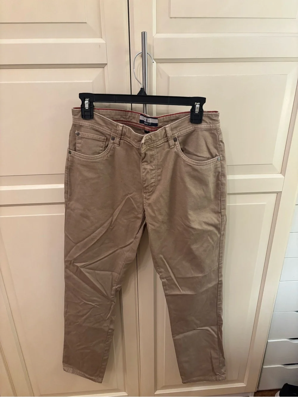 Johnnie-O Men’s 5 Pocket Pants Khaki 30x30 Straight Stretch Casual